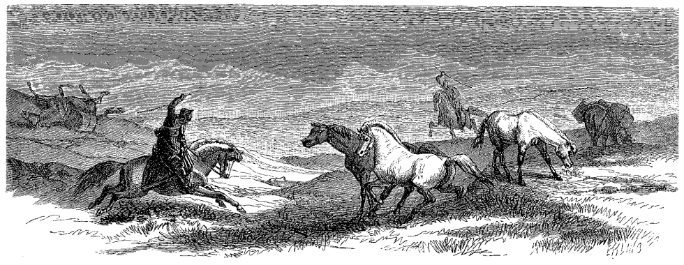 Woodcut from Doré. Purely illustrative